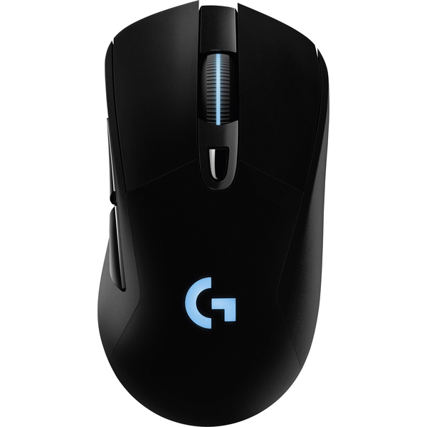 Logitech Gaming G703 LightSpeed Wireless gaming mouse Optical Backlit, Rechargeable, Wireless charging, Weight trimming, Built-in