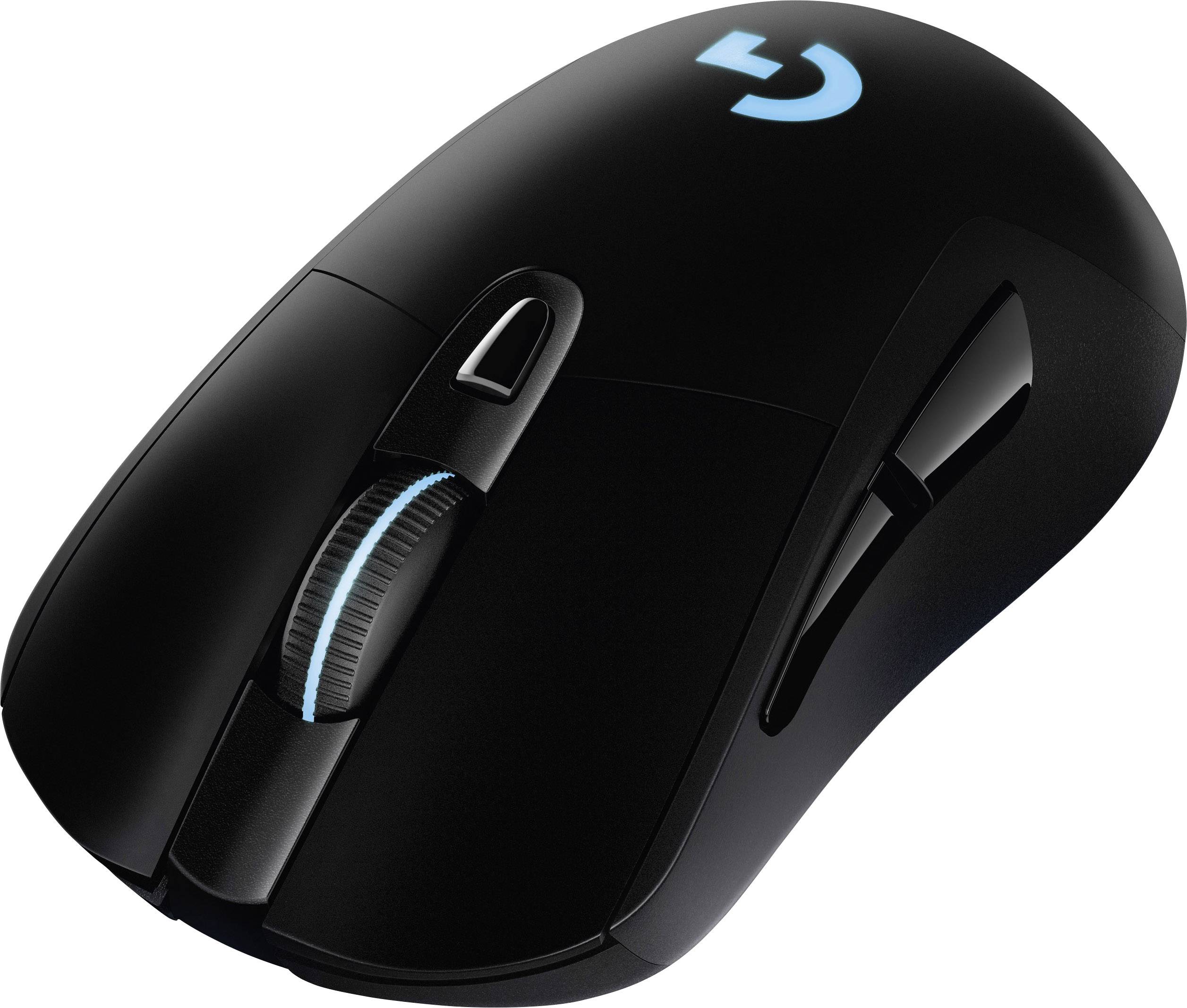 Logitech Gaming G703 Lightspeed Gaming-Maus Funk Optisch Schwarz 6 Tasten 16000 dpi Beleuchtet, Wiederaufladbar, Wireless