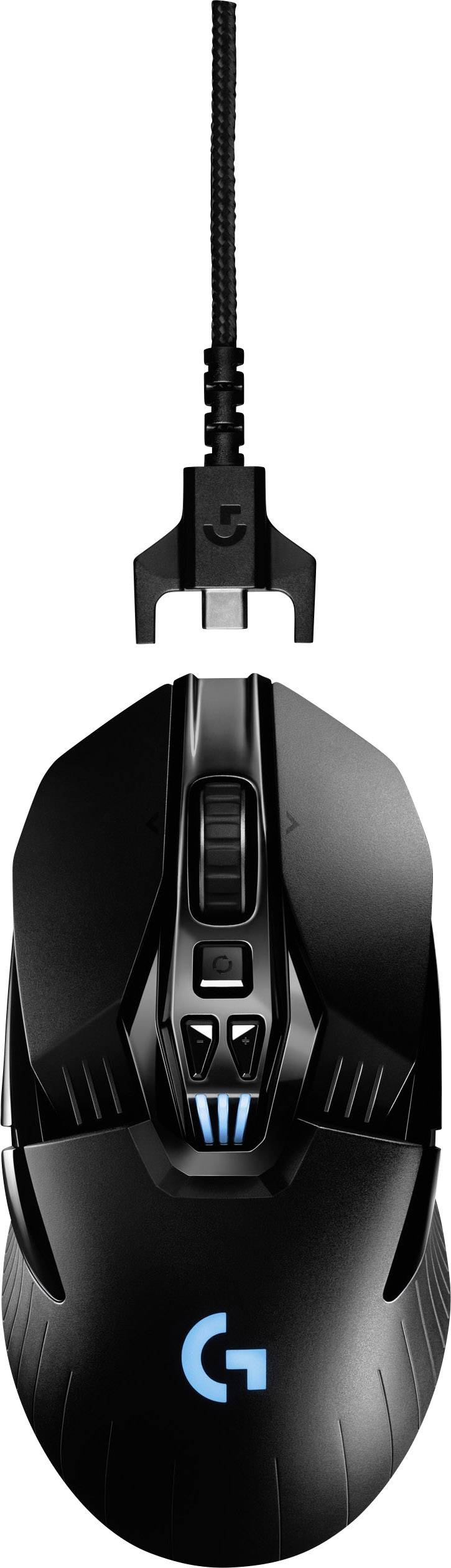 Logitech Gaming G903 Lightspeed Gaming-Maus Funk Optisch Schwarz 11 Tasten 16000 dpi Beleuchtet, Wiederaufladbar, Wireless