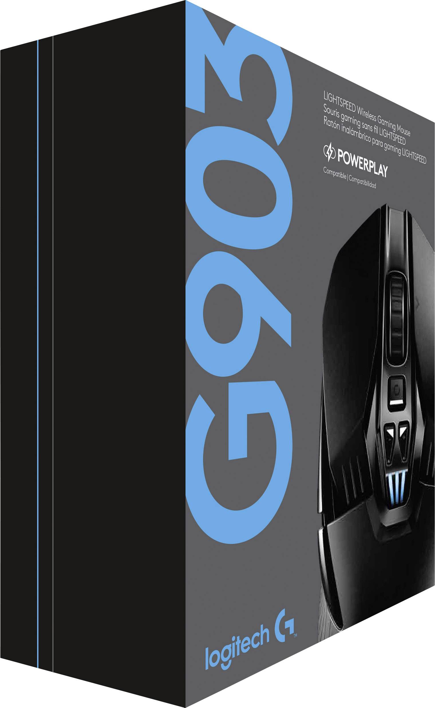 Logitech Gaming G903 Lightspeed Gaming-Maus Funk Optisch Schwarz 11 Tasten 16000 dpi Beleuchtet, Wiederaufladbar, Wireless