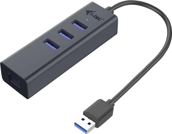 i-tec Netzwerkadapter 10 / 100 / 1000 MBit/s USB 3.2 Gen 1 (USB 3.0)