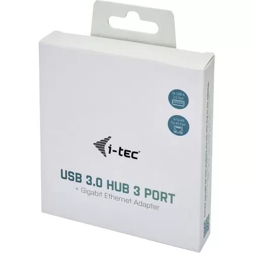 I-tec Netzwerkadapter 10 / 100 / 1000MBit/s USB-A (USB 3.2 Gen 1) I-tec Netzwerkadapter 10 / 100 / 1000MBit/s USB-A (USB 3.2 Gen 1)
