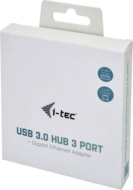 i-tec Netzwerkadapter 10 / 100 / 1000 MBit/s USB 3.2 Gen 1 (USB 3.0)
