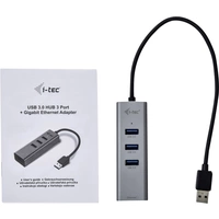 I-tec Netzwerkadapter 10 / 100 / 1000MBit/s USB-A (USB 3.2 Gen 1) I-tec Netzwerkadapter 10 / 100 / 1000MBit/s USB-A (USB 3.2 Gen 1)