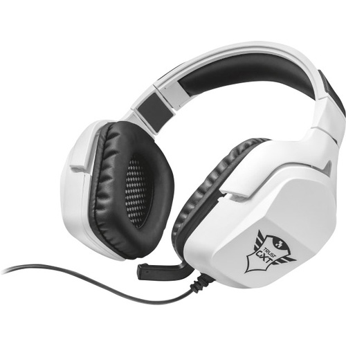 Trust GXT 345 Creon Gaming Headset USB schnurgebunden Over Ear Weiß