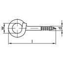 TOOLCRAFT 159625 Starke Deckenhaken 100mm Stahl galvanisch verzinkt 20St.