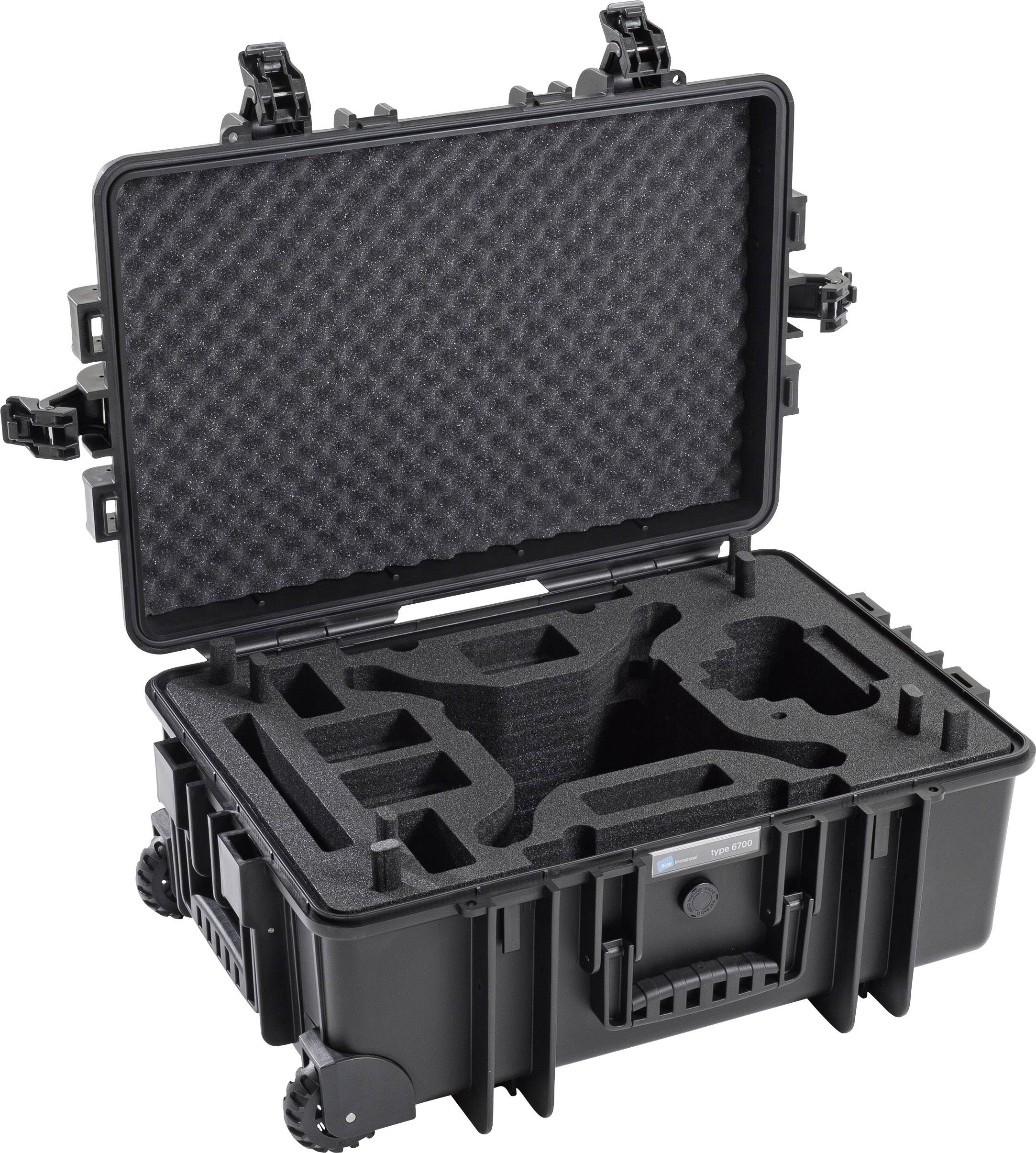 B & W International Outdoor-Koffer Passend für (Multicopter): DJI Phantom 4 Pro+, DJI Phantom 4 Pro, DJI Phantom 4 Advanced, DJI