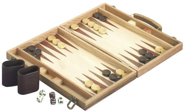 Vedes 61058842 Natural Games Backgammon