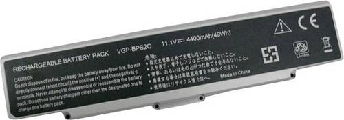 Beltrona Notebook-Akku SONBPS2SILBER 11.1V 4400 mAh Sony