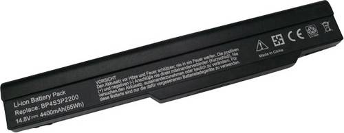 Beltrona Notebook-Akku MEDMD96733 14.8V 4400 mAh Medion, Hasee