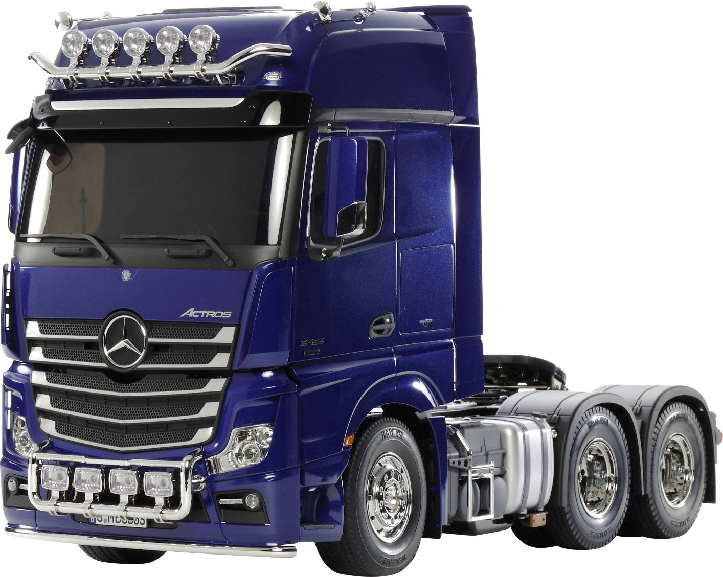 Tamiya 56354 Mercedes Benz Actros 3363 6x4 Giga 1:14 Elektro RC Modell-LKW Bausatz Vorlackiert
