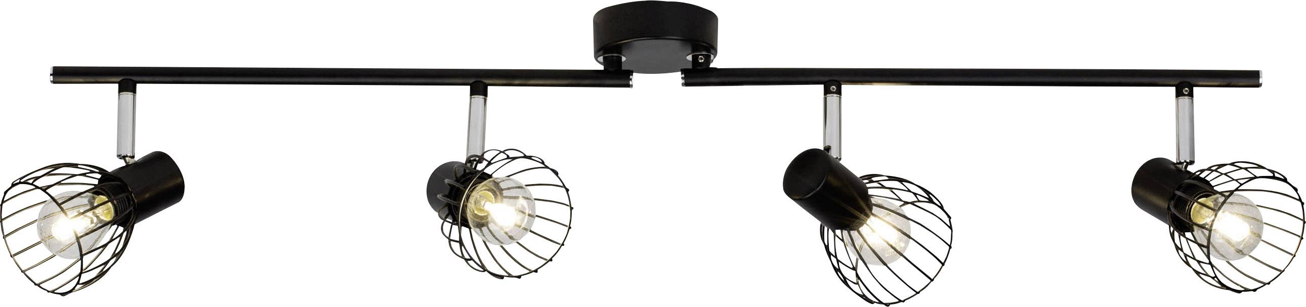 Brilliant Blacky 62132/06 Deckenstrahler LED E14 160 W Schwarz