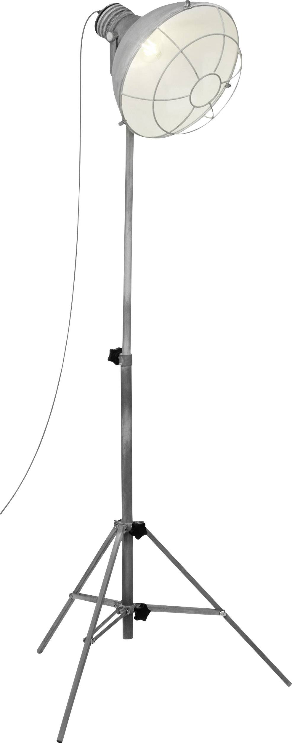 Brilliant Rings 94945/70 Stehlampe LED E27 60 W Beton-Grau