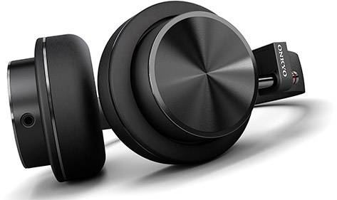 Onkyo H500M Over Ear Kopfhörer kabelgebunden Schwarz High-Resolution Audio Headset