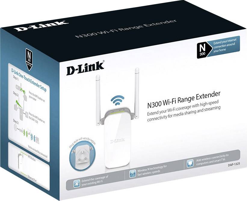 DAP-1325 W-LAN N Reichweite Ext. 300Mbps