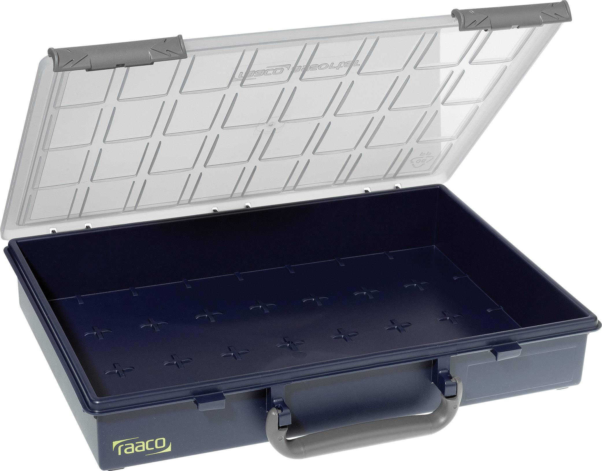 Raaco Assorter 55 4x8-0 Sortimentskasten (L x B x H) 338 x 261 x 57mm Anzahl Fächer: 1 Inhalt 1St.