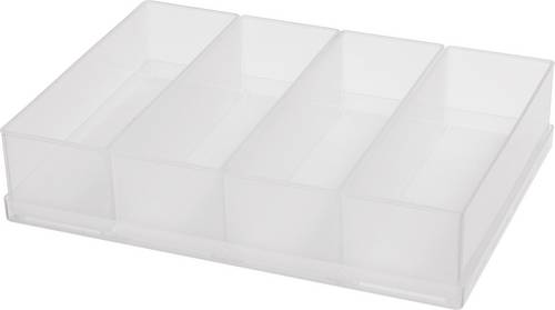 Raaco Sortimentskoffer-Einsatz (L x B x H) 220 x 160 x 47 mm Anzahl Fächer: 4 Inhalt 1 St.
