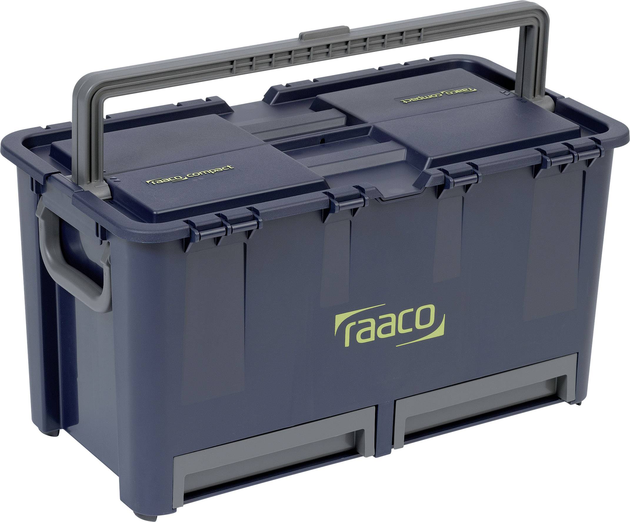 raaco Compact 47 136600 Universal Werkzeugkoffer unbestückt (B x H x T) 540 x 292 x 296 mm