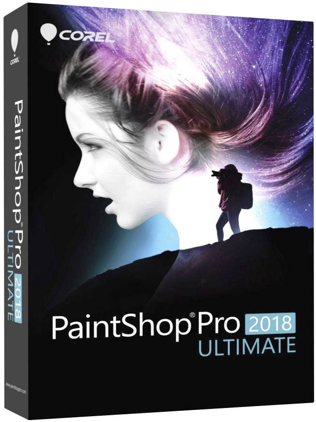 Corel PaintShop Pro 2018 ULTIMATE Upgrade, 1 Lizenz Windows Bildbearbeitung