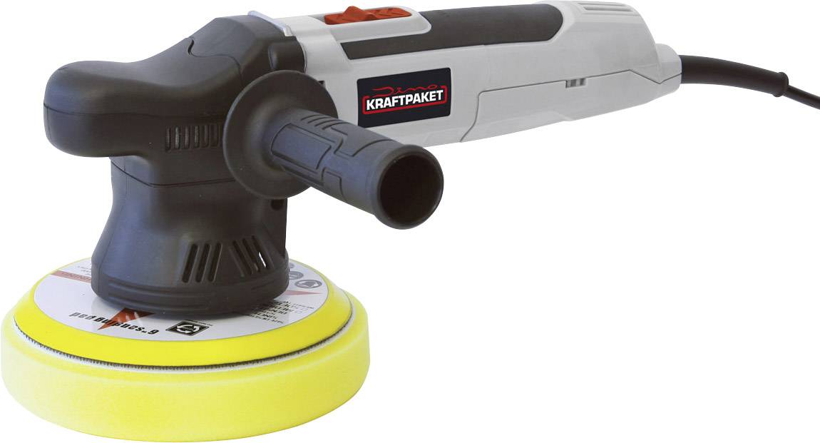 DINO KRAFTPAKET 640220 Exzenterpoliermaschine 230V 650W 1600 - 6400 U/min 160mm