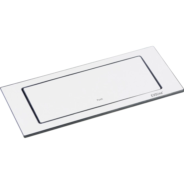 EVOline 106383 Einbau-Steckdosenleiste 2fach Lack-Weiß Schutzkontakt 1St. EVOline 106383 Einbau-Steckdosenleiste 2fach Lack-Weiß Schutzkontakt 1St.