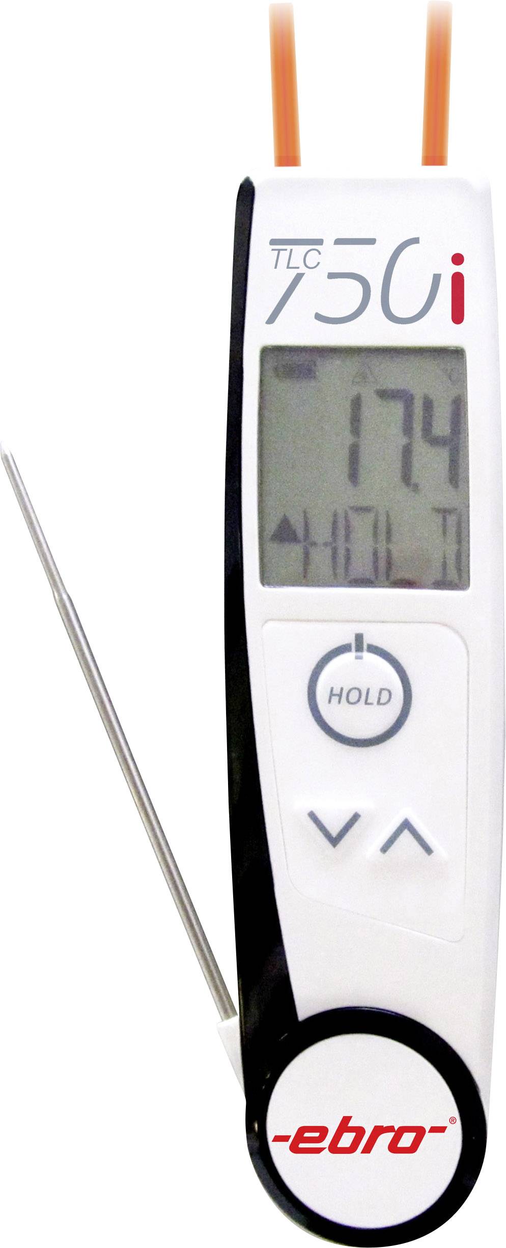 Ebro TLC 750i Infrarothermometer und Einstichthermometer (HACCP) Optik 2:1 -50 - +250 °C HACCP-konf