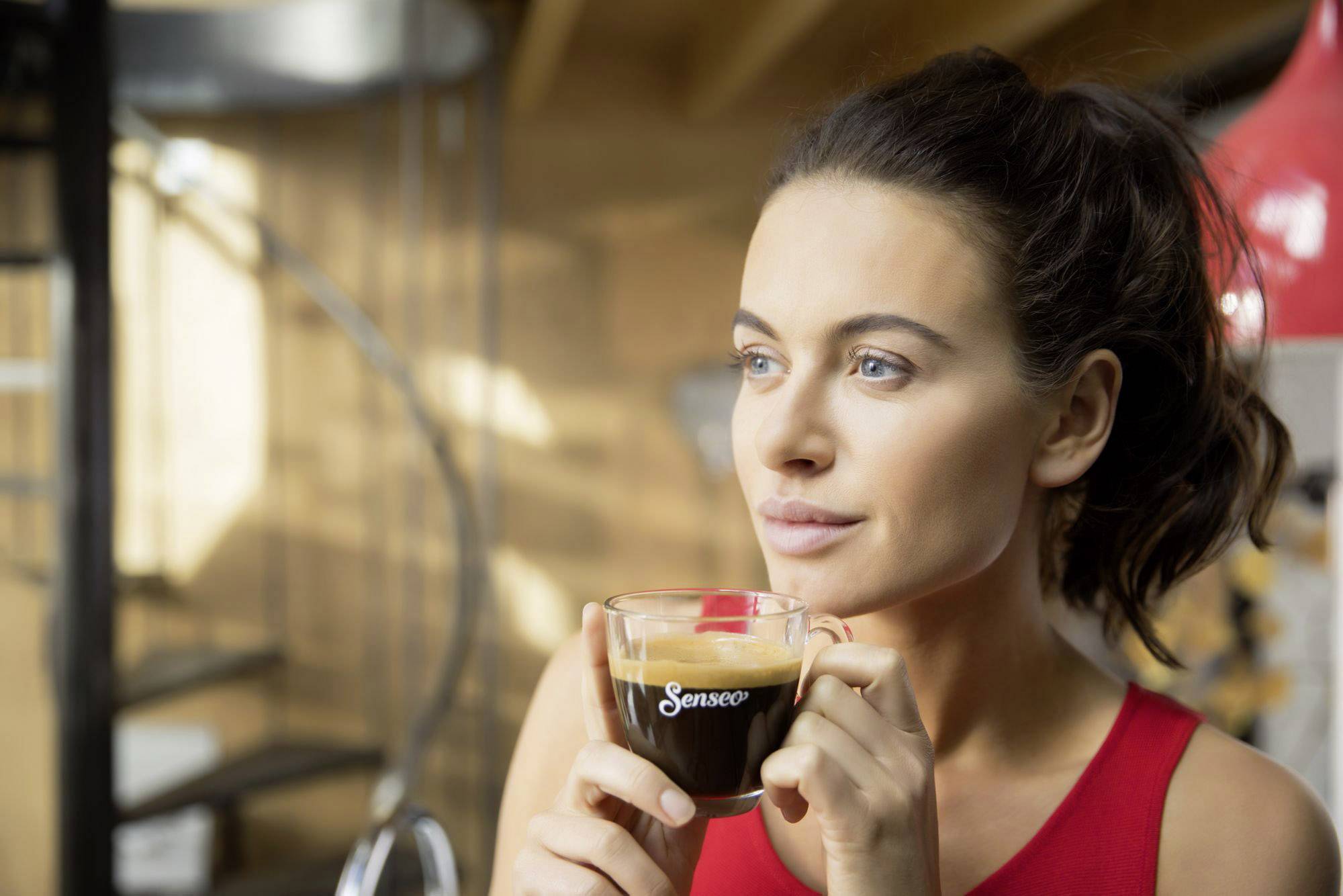 SENSEO® HD6554/70 Original HD6554/70 Kaffeepadmaschine Hellblau