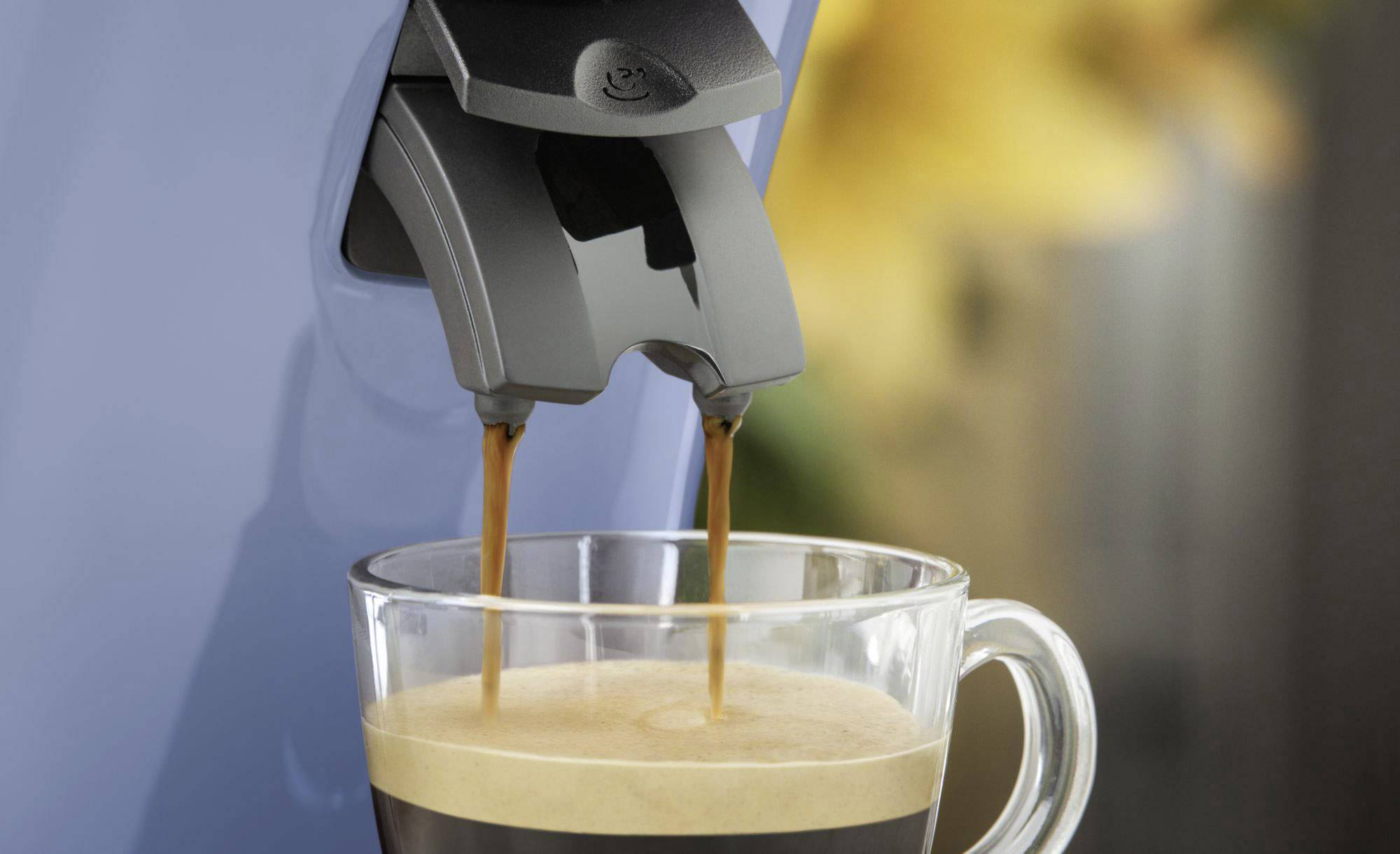 SENSEO® HD6554/70 Original HD6554/70 Kaffeepadmaschine Hellblau