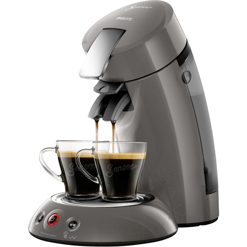 SENSEO® HD6556/00 Kaffeepadmaschine Hellgrau, Metall