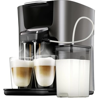 SENSEO® HD6574/50 Latte Duo Plus HD6574/50 Kaffeepadmaschine Anthrazit mit Milchbehälter SENSEO® HD6574/50 Latte Duo Plus HD6574/50 Kaffeepadmaschine Anthrazit mit Milchbehälter