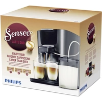 SENSEO® HD6574/50 Latte Duo Plus HD6574/50 Kaffeepadmaschine Anthrazit mit Milchbehälter SENSEO® HD6574/50 Latte Duo Plus HD6574/50 Kaffeepadmaschine Anthrazit mit Milchbehälter