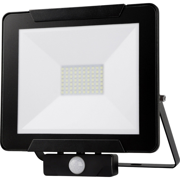 Projecteur LED extérieur avec détecteur de mouvements N/A Megatron ispot® 50 W noir
