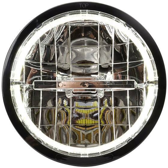 WAS Fernscheinwerfer, Positionslicht 870-50 W116 LED vorne (Ø x T) 230.5mm x 130mm Schwarz