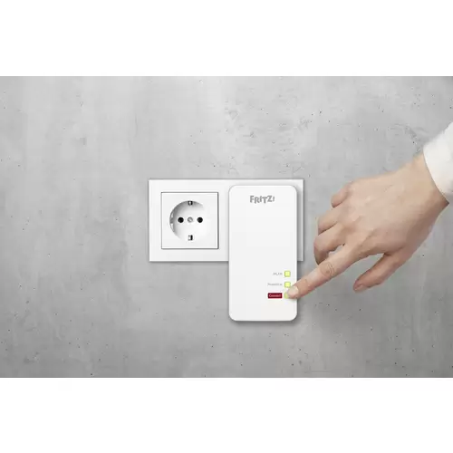 AVM FRITZ!Powerline 1260 Single Powerline WLAN Einzel Adapter 20002789 1200MBit/s AVM FRITZ!Powerline 1260 Single Powerline WLAN Einzel Adapter 20002789 1200MBit/s