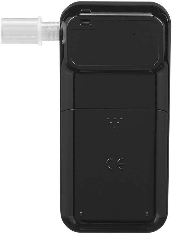 ACE Solid Alkoholtester Schwarz 0 bis 4 ‰ inkl. Display, Verschiedene Einheiten anzeigbar