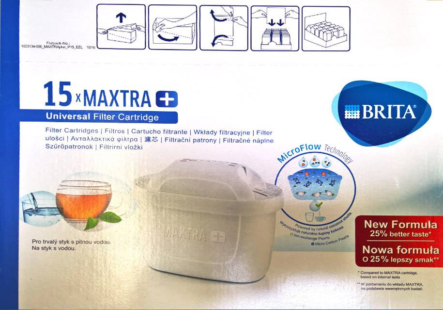Brita 15 x Maxtra, Filterkartusche Sparpack