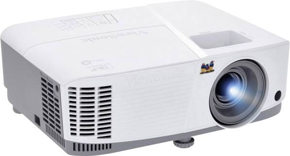 Viewsonic Beamer PA503W DLP 3800 ANSI-Lumen 1280 x 800 WXGA 3D ready, automatische Trapezkorrektur, HD ready, mit Fernbedienung