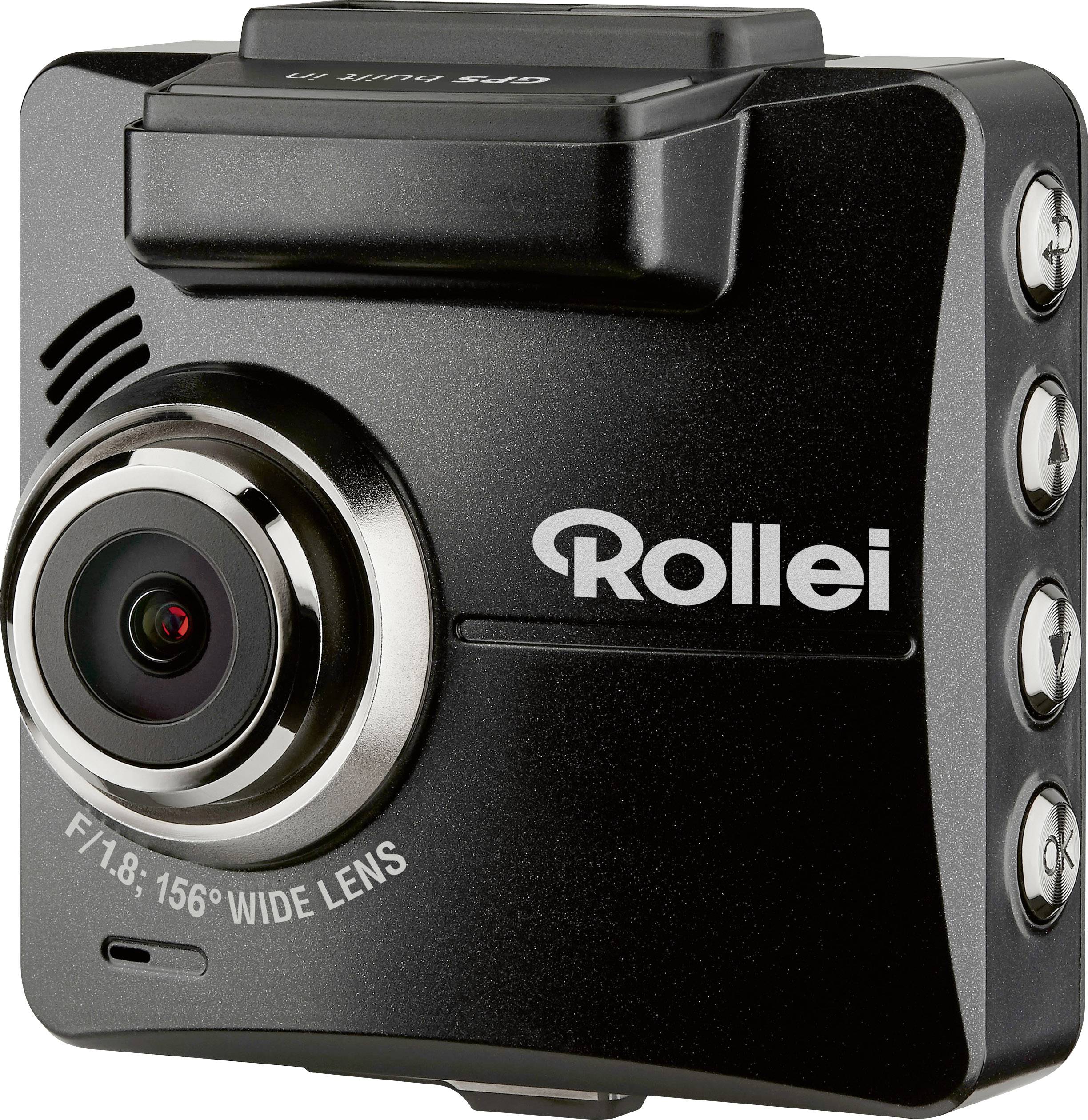 Rollei CarDVR 318 - Kamera für Armaturenbrett - 2K / 30 BpS - 4.0 MPix - GPS - G-Sensor