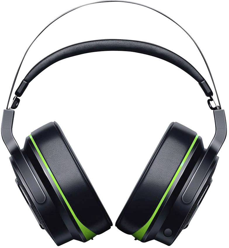 RAZER Thresher Ultimate Over Ear Headset Bluetooth® 7.1 Surround Schwarz, Grün Mikrofon-Rauschunterdrückung Fernbedienung, Mikrofon-Stummschaltung