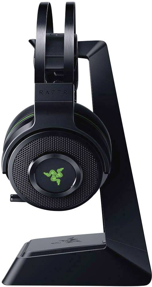 RAZER Thresher Ultimate Over Ear Headset Bluetooth® 7.1 Surround Schwarz, Grün Mikrofon-Rauschunterdrückung Fernbedienung, Mikrofon-Stummschaltung