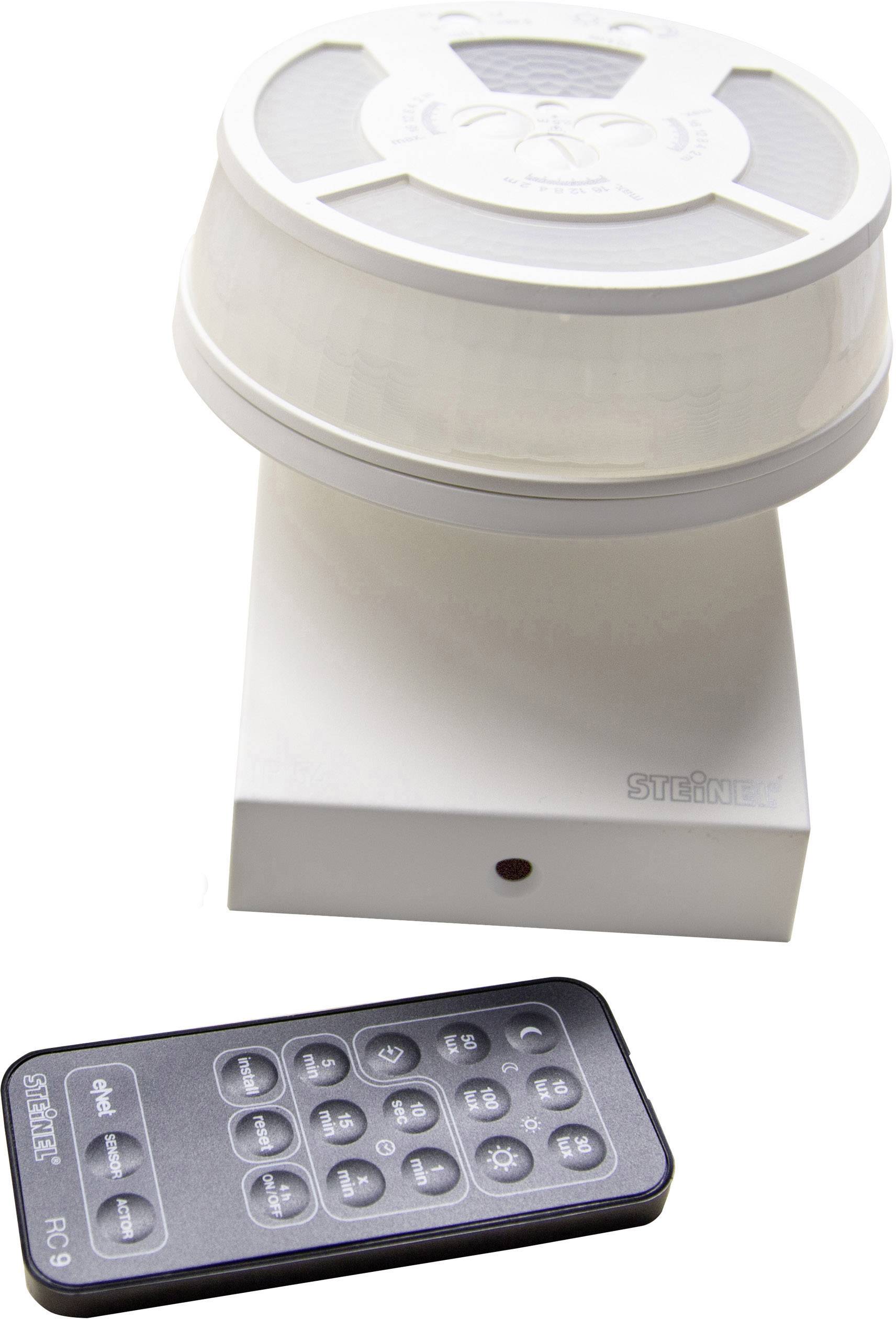 Steinel 029562 Wand, Aufputz Bewegungsmelder 300 ° Weiß IP54 Dauerlichtfunktion, Urlaubsfunktion