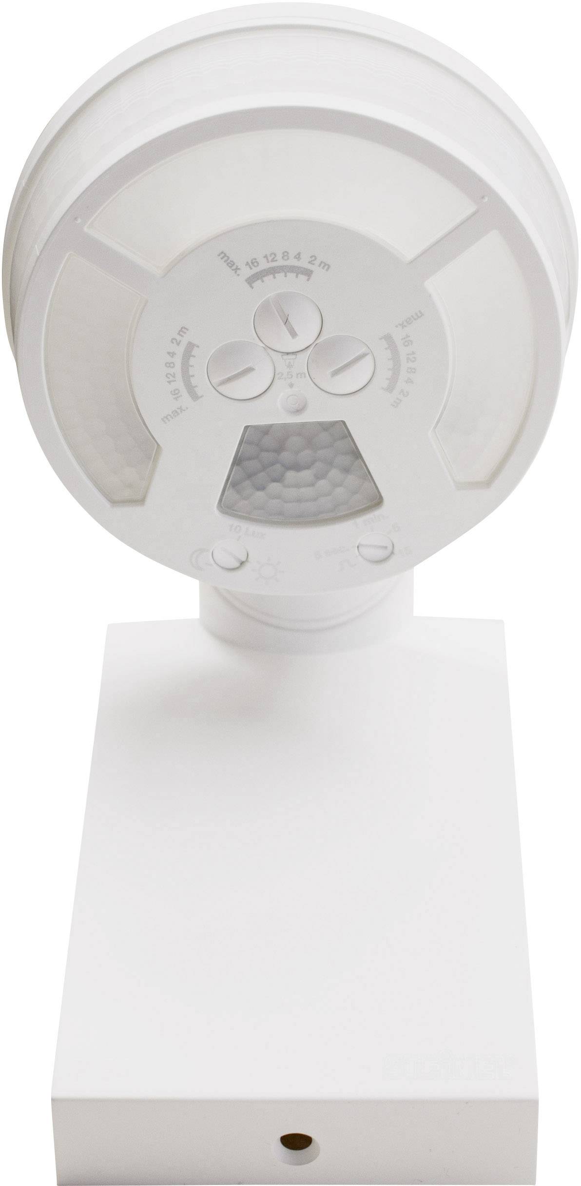 Steinel 029562 Wand, Aufputz Bewegungsmelder 300 ° Weiß IP54 Dauerlichtfunktion, Urlaubsfunktion