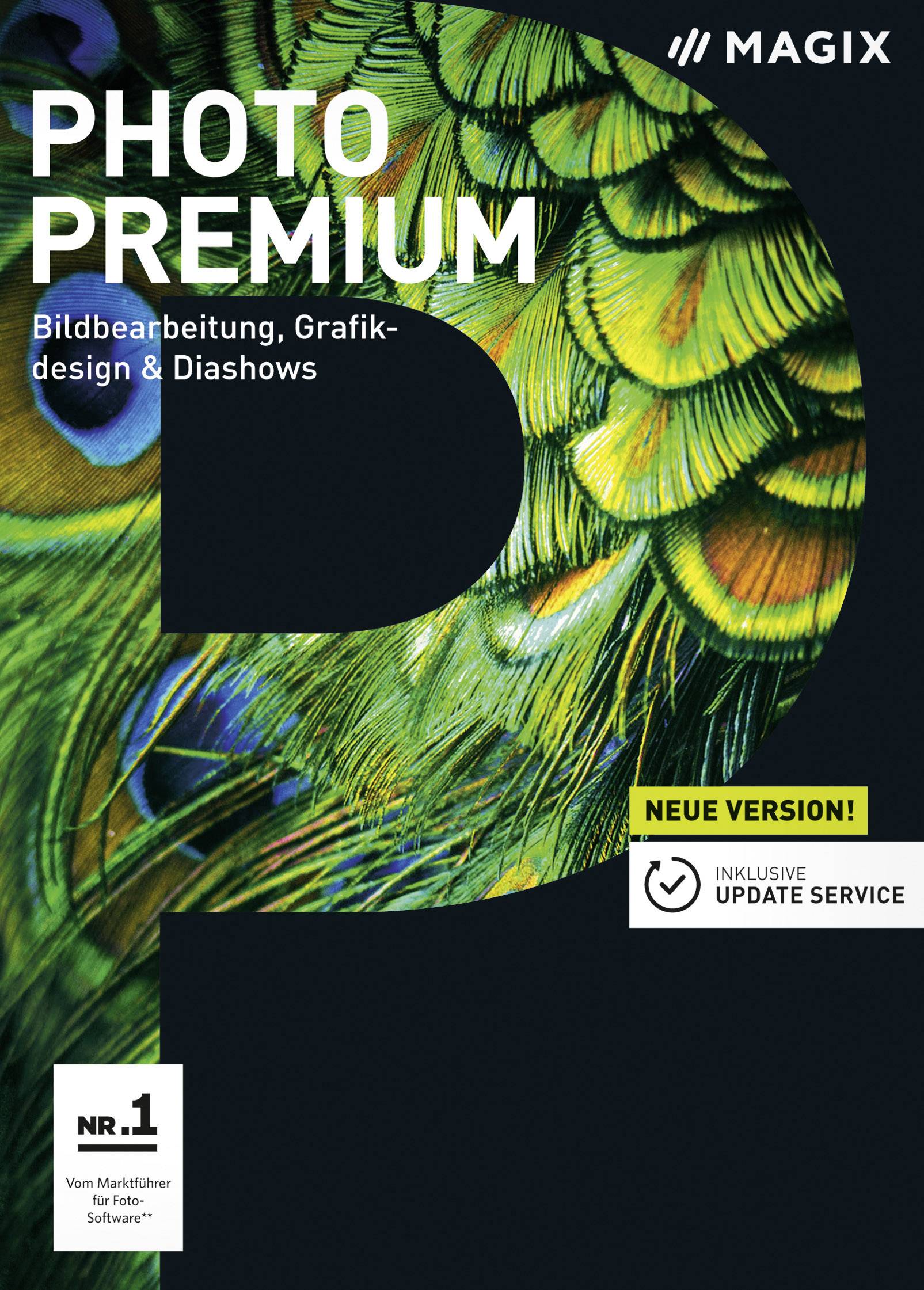 Magix Photo Premium Vollversion, 1 Lizenz Windows Bildbearbeitung