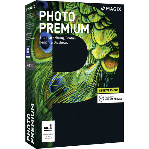 Magix Photo Premium version complète, 1 licence Windows Logiciel de retouche photo