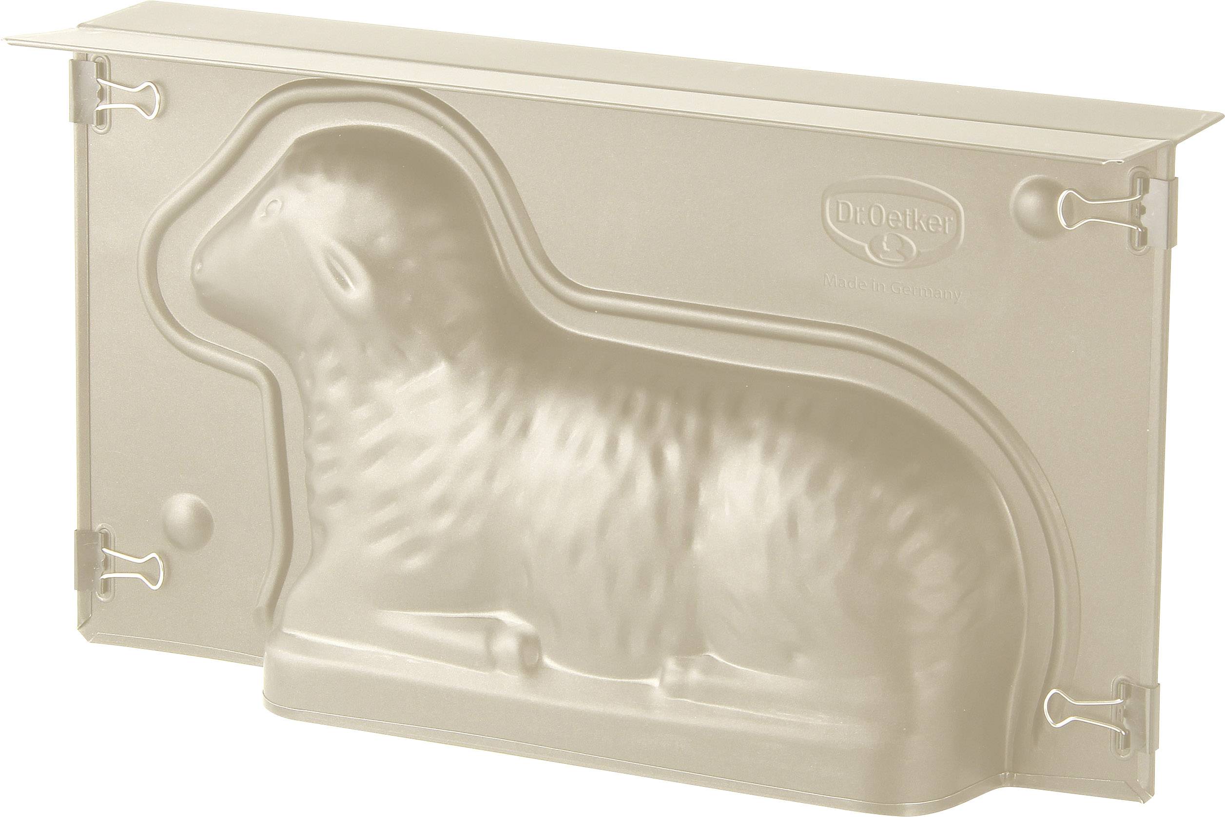 Dr. Oetker Backform Osterlamm Goldene Ostern, 1000ml