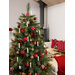 Konstsmide LED Weihnachtsbaum-Beleuchtung Batteriebetrieben Warmweiß