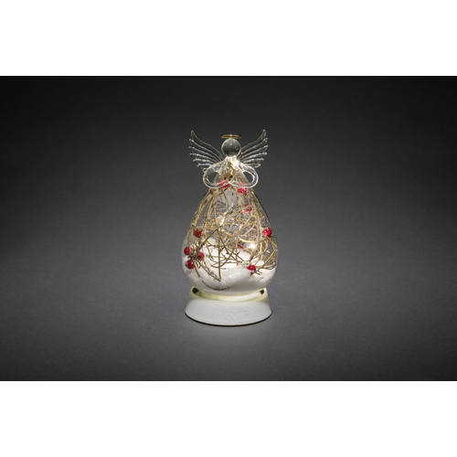 Konstsmide 3388-000 Acryl-Figur Engel Warm-Weiß LED
