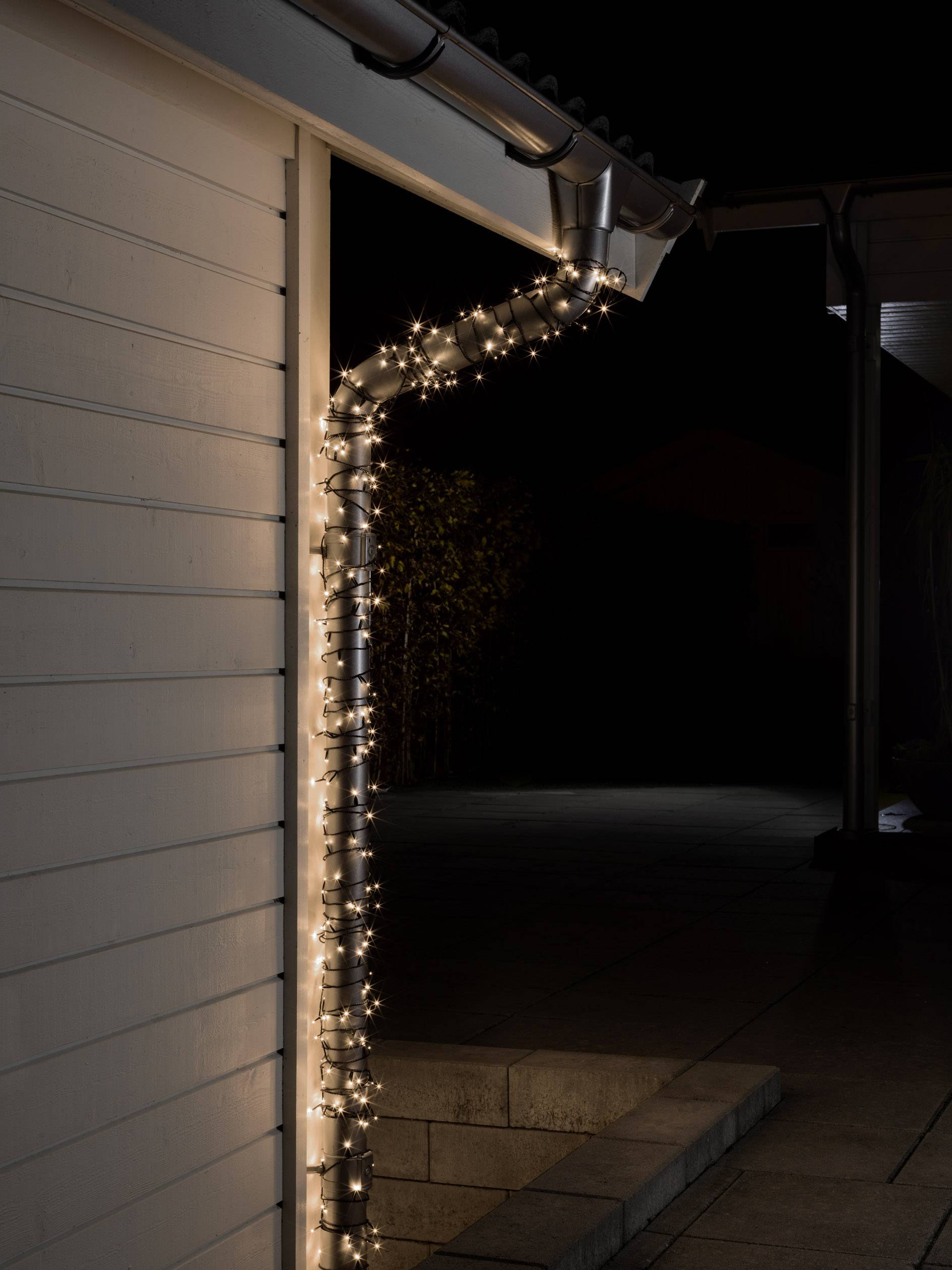 Konstsmide 3648-110 Micro-Lichterkette Außen EEK: F (A - G) netzbetrieben Anzahl Leuchtmittel 1000 LED Warmweiß Beleuchtet