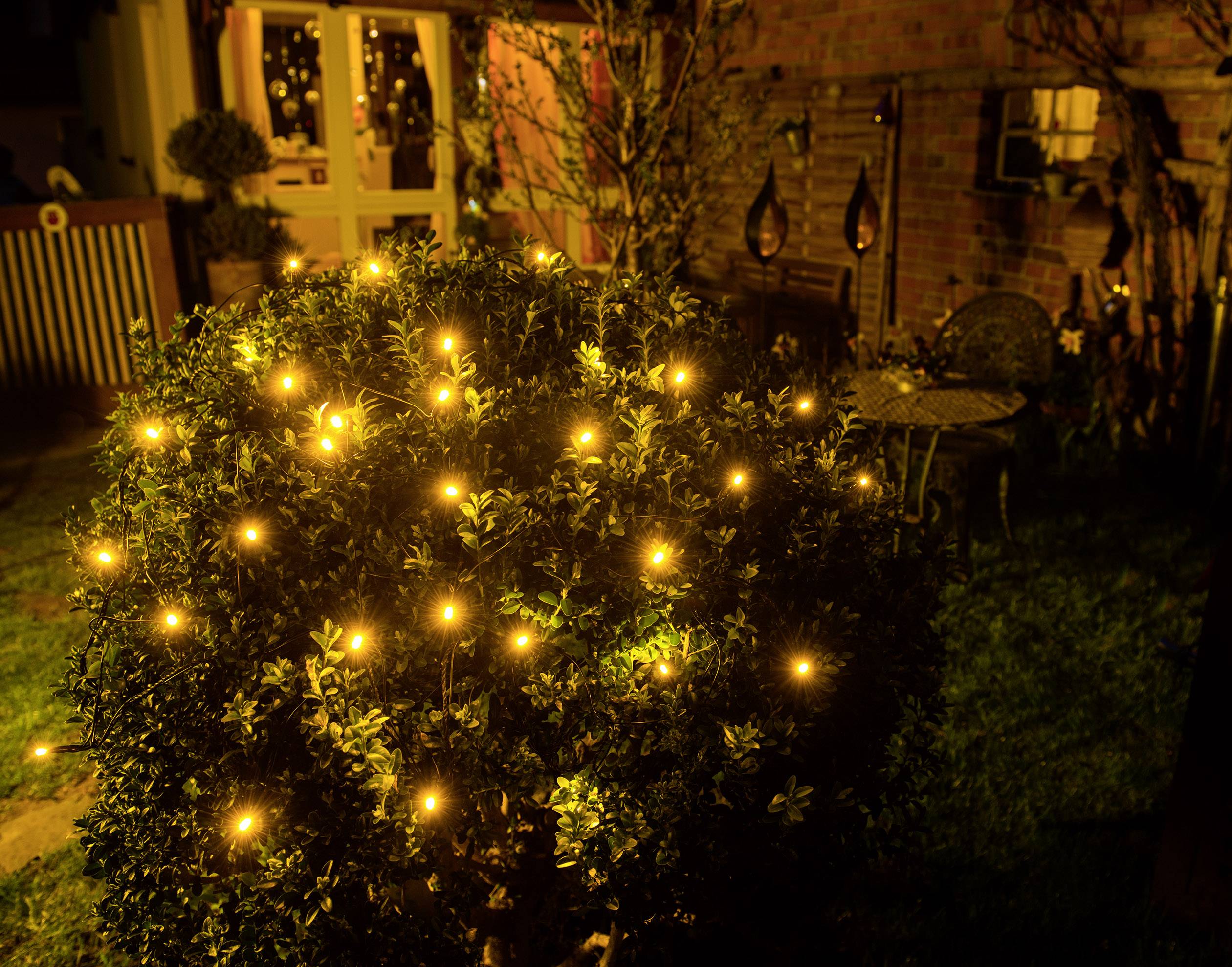 Konstsmide Lichternetz Außen 24V EEK: G (A - G) 32 LED Bernstein