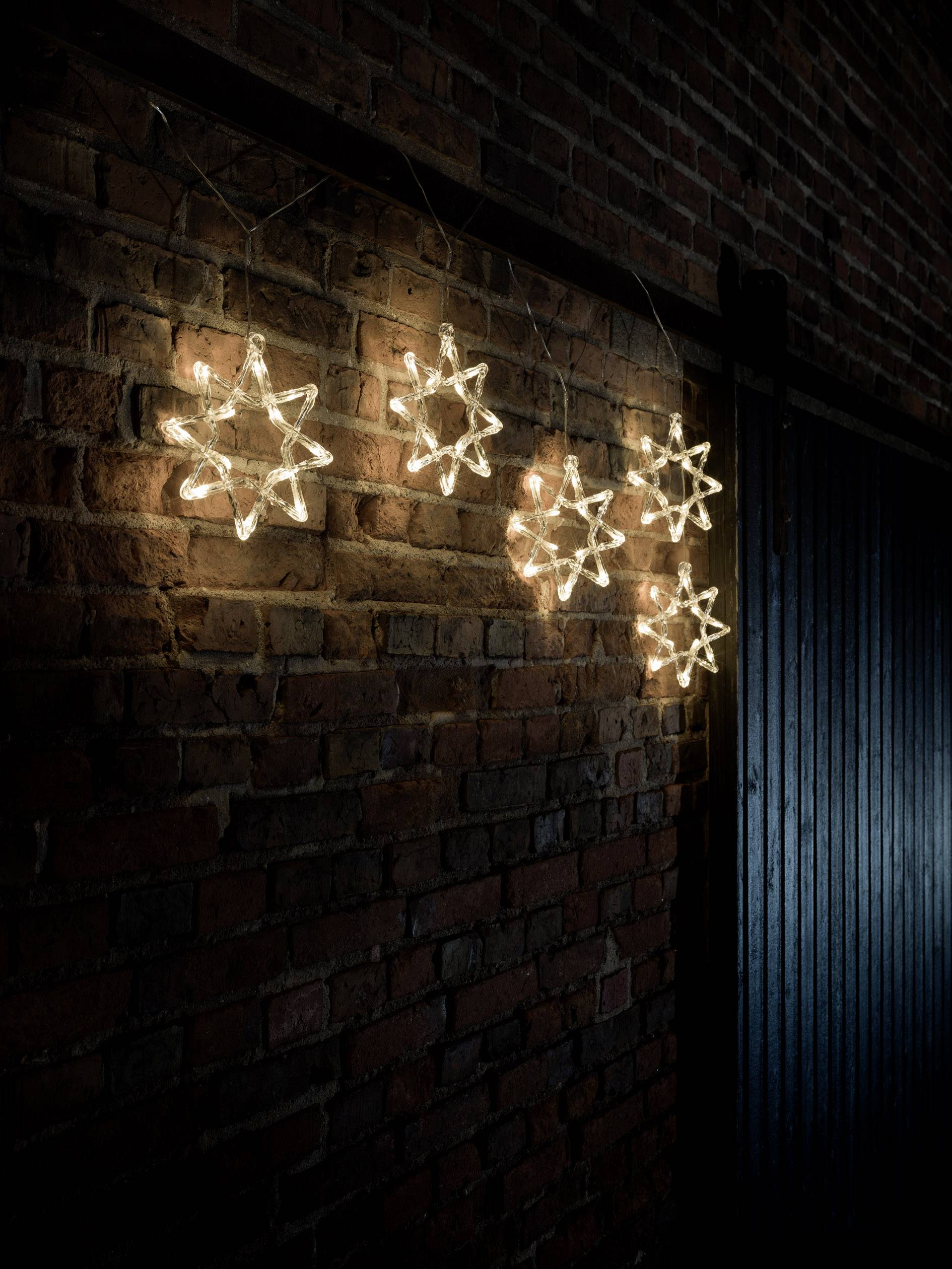 Konstsmide Lichtervorhang Außen 24 V EEK: G (A - G) 60 LED Warmweiß